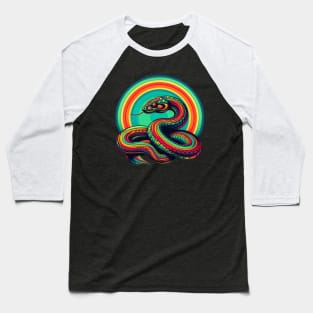 psychedelic snake Baseball T-Shirt
